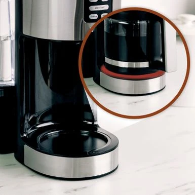 Ninja - Programmable XL 14-Cup Coffee Maker PRO, Glass Carafe, Freshness Timer, With Permanent Filter - Black/Stainless Steel 6 Ninja - Programmable XL 14-Cup Coffee Maker PRO, Glass Carafe, Freshness Timer, With Permanent Filter - Black/Stainless Steel - Image 4