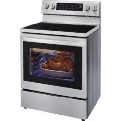 LG - 6.3 Cu. Ft. Smart Freestanding Electric Convection Range With EasyClean And InstaView - Stainless Steel -KitchenAid Shop 4f9ad1ec 18d6 5ca6 a025 4ce7c371da3b