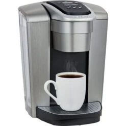 Keurig® Keurig - K-Elite Single Serve K-Cup Pod Coffee Maker - Brushed Silver 20 Keurig® Keurig - K-Elite Single Serve K-Cup Pod Coffee Maker - Brushed Silver -KitchenAid Shop 4fb3989c de47 51e8 a599 d503ce5e787a