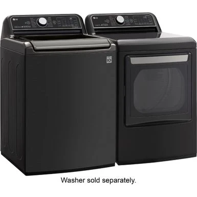 LG - 7.3 Cu. Ft. Smart Gas Dryer With Steam And Sensor Dry - Black Steel 19 LG - 7.3 Cu. Ft. Smart Gas Dryer With Steam And Sensor Dry - Black Steel - Image 17