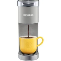 Keurig® Keurig - K-Mini Plus Single Serve K-Cup Pod Coffee Maker - Studio Gray