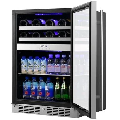 TITAN 24 In. 16 Bottle And 70 Can Wine And Beverage Cooler - 24 Inch 8 TITAN 24 In. 16 Bottle And 70 Can Wine And Beverage Cooler - 24 Inch - Image 6