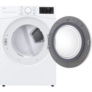 LG - 7.4 Cu. Ft. Electric Dryer With Wrinkle Care - White 8 LG - 7.4 Cu. Ft. Electric Dryer With Wrinkle Care - White - Image 6