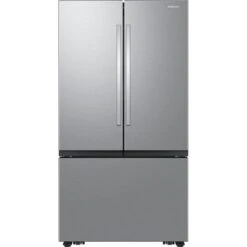 Samsung - 32 Cu. Ft. 3-Door French Door Smart Refrigerator With Dual Auto Ice Maker - Stainless Steel