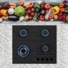 Built-in 24" Gas Cooktop - 4 Sealed Burners Cook Tops In Black - 24" 1 Built-in 24" Gas Cooktop - 4 Sealed Burners Cook Tops In Black - 24" -KitchenAid Shop 52f5406d 2509 4316 95f3 45e6ffe857af