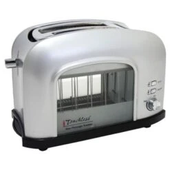 ITouchless See-Through Automatic Toaster - Silver