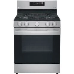 LG 5.8-Cu. Ft. Gas Smart Range With EasyClean, Stainless Steel