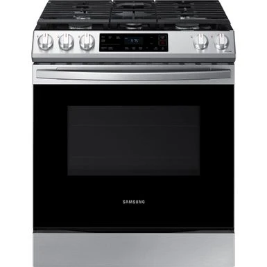 Samsung - 6.0 Cu. Ft. Front Control Slide-in Gas Range With Wi-Fi, Fingerprint Resistant - Stainless Steel 19 Samsung - 6.0 Cu. Ft. Front Control Slide-in Gas Range With Wi-Fi, Fingerprint Resistant - Stainless Steel - Image 17