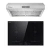 2 Piece Kitchen Appliances Packages Including 30" Induction Cooktop And 30" Under Cabinet Range Hood - Black -KitchenAid Shop 56db6972 1b60 4851 a1ef 70103443f9d4