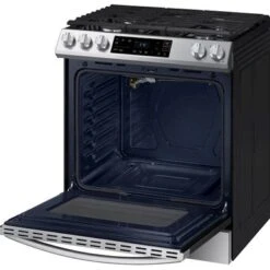 Samsung - 6.0 Cu. Ft. Front Control Slide-in Gas Range With Wi-Fi, Fingerprint Resistant - Stainless Steel 33 Samsung - 6.0 Cu. Ft. Front Control Slide-in Gas Range With Wi-Fi, Fingerprint Resistant - Stainless Steel -KitchenAid Shop 577310e1 6707 5f82 9236 ef802079d549
