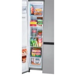 LG - 27.2 Cu. Ft. Side-by-Side Refrigerator With SpacePlus Ice - Stainless Steel 27 LG - 27.2 Cu. Ft. Side-by-Side Refrigerator With SpacePlus Ice - Stainless Steel -KitchenAid Shop 58c87817 6873 58c6 a781 80a6e63082c6