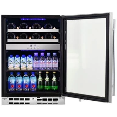 TITAN 24 In. 16 Bottle And 70 Can Wine And Beverage Cooler - 24 Inch 4 TITAN 24 In. 16 Bottle And 70 Can Wine And Beverage Cooler - 24 Inch - Image 2