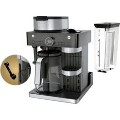 Ninja - 7 Style Espresso & Coffee Barista System, Single-Serve & Nespresso Capsule Compatible, 12-Cup Carafe, Built-in Frother - Black 15 Ninja - 7 Style Espresso & Coffee Barista System, Single-Serve & Nespresso Capsule Compatible, 12-Cup Carafe, Built-in Frother - Black -KitchenAid Shop 5a35f0be a941 5b31 8ba8 58ecf32ce819