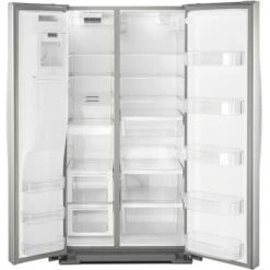 Whirlpool - 28.4 Cu. Ft. Side-by-Side Refrigerator With In-Door-Ice Storage - Stainless Steel -KitchenAid Shop 5b89abc6 9760 547c b358 8206c61be905