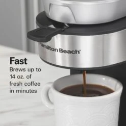 Hamilton Beach The Scoop Single-Serve Stainless Steel Coffee Maker With Removable Reservoir - Stainless Steel 15 Hamilton Beach The Scoop Single-Serve Stainless Steel Coffee Maker With Removable Reservoir - Stainless Steel -KitchenAid Shop 5b95a59e 9def 4017 ab2c 6a0c08a6bf20