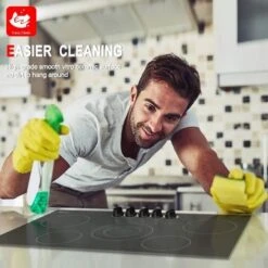 Gasland Chef 36"Built-in Radiant Electric Cooktop With 5 Burners, Electric Ceramic Cooktop Knob Control, 240V - Black 11 Gasland Chef 36"Built-in Radiant Electric Cooktop With 5 Burners, Electric Ceramic Cooktop Knob Control, 240V - Black -KitchenAid Shop 5c308677 5dba 4edb b2ef 494e5c763b93