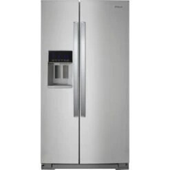 Whirlpool - 28.4 Cu. Ft. Side-by-Side Refrigerator With In-Door-Ice Storage - Stainless Steel