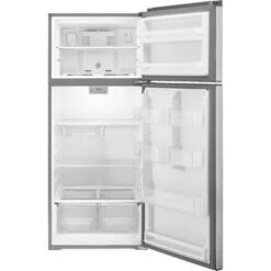 Whirlpool - 17.7 Cu. Ft. Top-Freezer Refrigerator - Monochromatic Stainless Steel -KitchenAid Shop 5dd0cce1 ea39 555a 95da 13294c5cf699