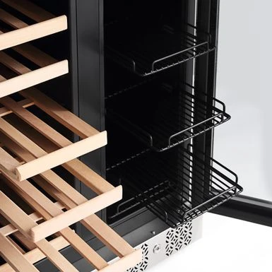 24 In. 78-Can And 20-Bottle Beverage And Wine Cooler Refrigerator - Stainless Steel 6 24 In. 78-Can And 20-Bottle Beverage And Wine Cooler Refrigerator - Stainless Steel - Image 4