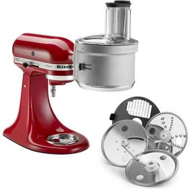 KitchenAid - KSM2FPA Food Processor Attachment Kit With Commercial Style Dicing - Plata 9 KitchenAid - KSM2FPA Food Processor Attachment Kit With Commercial Style Dicing - Plata - Image 7