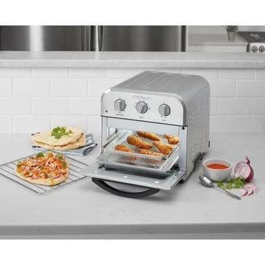 Cuisinart - Compact Air Fryer Toaster Oven - Stainless Steel 5 Cuisinart - Compact Air Fryer Toaster Oven - Stainless Steel - Image 3