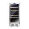 15 In. Double Zone 29-Bottle Built-In And Freestanding Wine Chiller Refrigerator In Stainless Steel - Stainless Steel