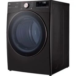 LG - 7.4 Cu. Ft. Stackable Smart Electric Dryer With Steam And Built-In Intelligence - Black Steel 38 LG - 7.4 Cu. Ft. Stackable Smart Electric Dryer With Steam And Built-In Intelligence - Black Steel -KitchenAid Shop 6092c2b4 1ebe 5cf6 afe0 5b573e654fd4