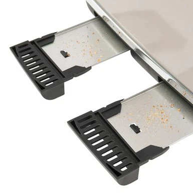 Cotswold 4-Slice, Wide Slot Toaster With Removable Crumb Tray, - Putty 9 Cotswold 4-Slice, Wide Slot Toaster With Removable Crumb Tray, - Putty - Image 7