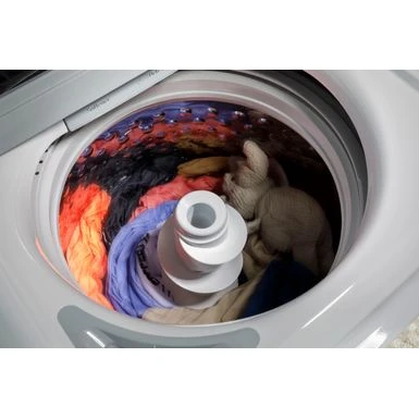 GE - 4.5 Cu Ft Top Load Washer With Water Level Control, Deep Fill, Quick Wash, And Glass Lid - White On White 16 GE - 4.5 Cu Ft Top Load Washer With Water Level Control, Deep Fill, Quick Wash, And Glass Lid - White On White - Image 14