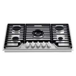 Pro-style 30 In. Built-in Gas Cooktop With 5 Sealed Burners - LPG Convertible In Stainless Steel - Silver