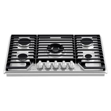 Pro-style 30 In. Built-in Gas Cooktop With 5 Sealed Burners - LPG Convertible In Stainless Steel - Silver 3 Pro-style 30 In. Built-in Gas Cooktop With 5 Sealed Burners - LPG Convertible In Stainless Steel - Silver