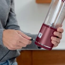 Ninja - Blast 18 Oz. Portable Blender - Cranberry Red 21 Ninja - Blast 18 Oz. Portable Blender - Cranberry Red -KitchenAid Shop 61aa5360 1005 5181 9536 ce85dabb781f