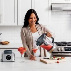 Ninja - Foodi Power Blender Ultimate System 72-Oz. Blender, Smoothie Bowl Maker, Food Processor - Platinum -KitchenAid Shop 620d6465 c86d 5546 a545 4e95a495a669