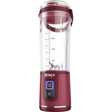 Ninja - Blast 18 Oz. Portable Blender - Cranberry Red 4 Ninja - Blast 18 Oz. Portable Blender - Cranberry Red - Image 2