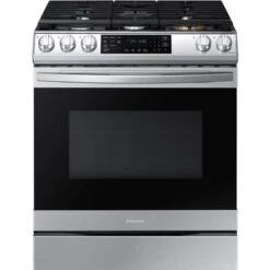 Samsung - 6.0 Cu. Ft. Front Control Slide-In Gas Convection Range With Air Fry & Wi-Fi, Fingerprint Resistant - Stainless Steel -KitchenAid Shop 62d84fde 4b0f 44e3 95fe c539d6276bbc