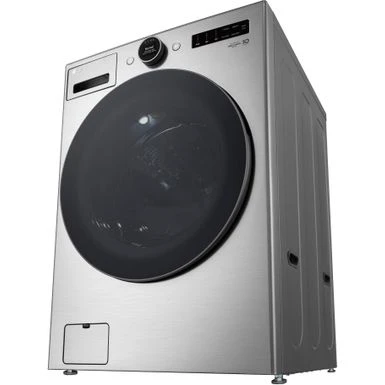 LG - 4.5 Cu. Ft. High-Efficiency Smart Front Load Washer With Steam And TurboWash 360 - Graphite Steel 6 LG - 4.5 Cu. Ft. High-Efficiency Smart Front Load Washer With Steam And TurboWash 360 - Graphite Steel - Image 4