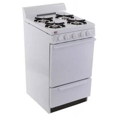 Premier® Premier Ada 20" White Gas Range 3 Premier® Premier Ada 20" White Gas Range
