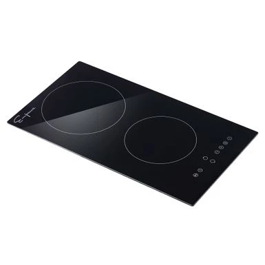 Built-In 12-in 2 Elements Smooth Surface Radiant Electric Cooktop - 12" - Black 4 Built-In 12-in 2 Elements Smooth Surface Radiant Electric Cooktop - 12" - Black - Image 2