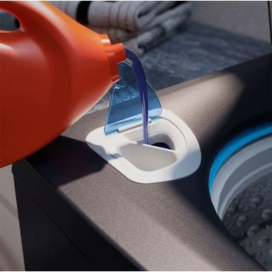 GE Profile - 5.4 Cu. Ft. High Efficiency Smart Top Load Washer With Built-in Alexa Voice Assistant And Smarter Wash Technology - Sapphire Blue 8 GE Profile - 5.4 Cu. Ft. High Efficiency Smart Top Load Washer With Built-in Alexa Voice Assistant And Smarter Wash Technology - Sapphire Blue - Image 6