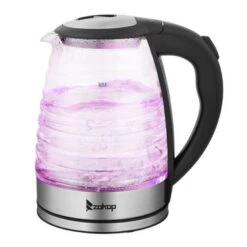 1.8L Stainless Steel Electric Kettle, Borosilicate Glass Kettle - Black+Silver -KitchenAid Shop 644e5565 6d54 4514 a02a e899f481106f