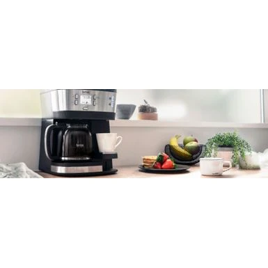 Brim - Triple Brew 12-Cup Coffee Maker - Stainless Steel/Black 4 Brim - Triple Brew 12-Cup Coffee Maker - Stainless Steel/Black - Image 2