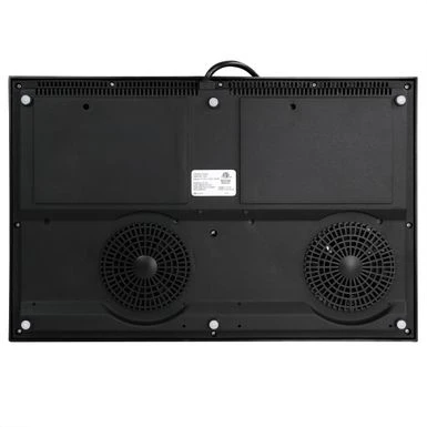 MegaChef Portable Dual Induction Cooktop - Black 7 MegaChef Portable Dual Induction Cooktop - Black - Image 5