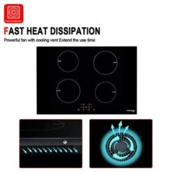 Gasland Chef 30" Built-in Electric Induction Cooktop With 4 Burners, Sensor Touch Control, 240V - Black 19 Gasland Chef 30" Built-in Electric Induction Cooktop With 4 Burners, Sensor Touch Control, 240V - Black -KitchenAid Shop 65765849 18c7 43b3 930f dfaf5c38ba0e