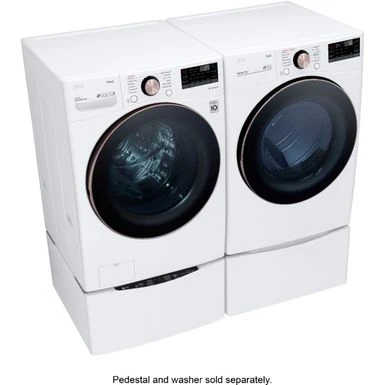 LG - 7.4 Cu. Ft. Stackable Smart Electric Dryer With Steam And Built-In Intelligence - White 10 LG - 7.4 Cu. Ft. Stackable Smart Electric Dryer With Steam And Built-In Intelligence - White - Image 8