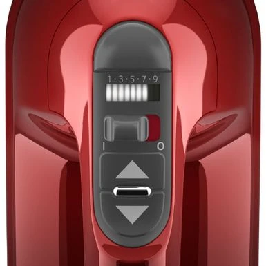 KitchenAid 9-Speed Hand Mixer With Turbo Beater II Accessories In Candy Apple Red 4 KitchenAid 9-Speed Hand Mixer With Turbo Beater II Accessories In Candy Apple Red - Image 2