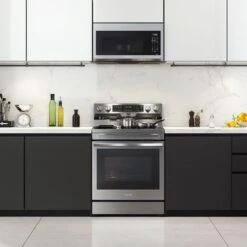 Samsung - 6.3 Cu. Ft. Freestanding Electric Convection+ Range With WiFi, No-Preheat Air Fry And Griddle - Stainless Steel -KitchenAid Shop 67856b98 30a8 4eab 95a8 db3eb4bb7783