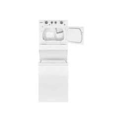 Whirlpool 3.5 Cu. Ft. White Gas Stacked Laundry Center 30 Whirlpool 3.5 Cu. Ft. White Gas Stacked Laundry Center -KitchenAid Shop 683ad34e 5de5 4487 a5ea 88287fabe44f