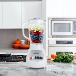 Better Chef 10-Speed 350 Watt 42 Ounce Glass Jar Blender In White - White 9 Better Chef 10-Speed 350 Watt 42 Ounce Glass Jar Blender In White - White -KitchenAid Shop 68928b94 0f84 4df8 9efe 0041d8d5e564