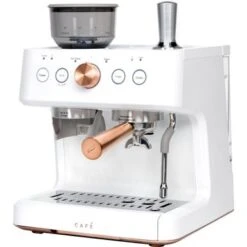 Café - Bellissimo Semi-Automatic Espresso Machine With 15 Bars Of Pressure, Milk Frother, And Built-In Wi-Fi - Matte White -KitchenAid Shop 6a6c5d4a 5cb8 52bc b2bc b39947c174c6