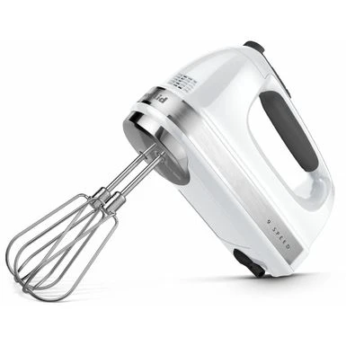 KitchenAid 9-Speed Hand Mixer With Turbo Beater II Accessories In White 5 KitchenAid 9-Speed Hand Mixer With Turbo Beater II Accessories In White - Image 3